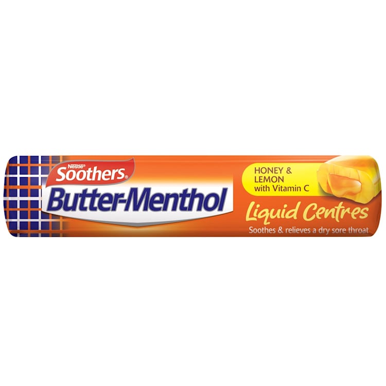 Nestlé Butter-Menthol Liquid Centres Honey & Lemon