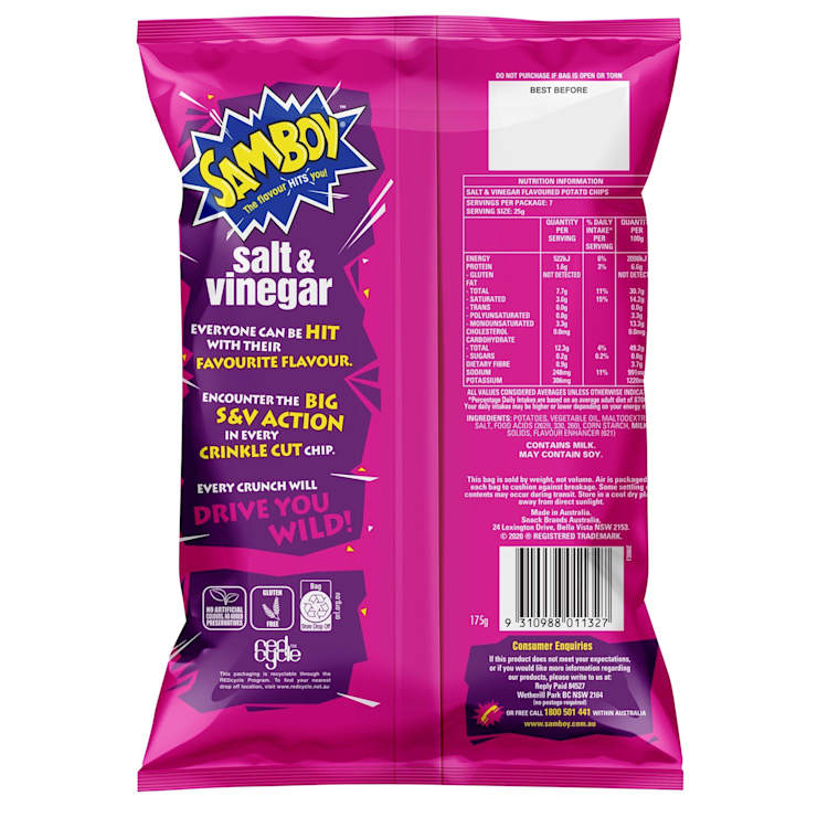 Samboy Share Pack Salt & Vinegar