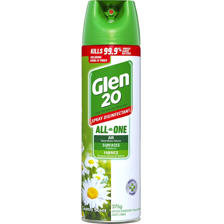 Glen 20 Spray Disinfectant All-In-One Country Scent