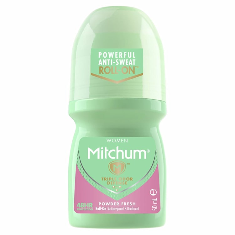 Mitchum Women's Roll On Powder Fresh Antiperspirant & Deodorant