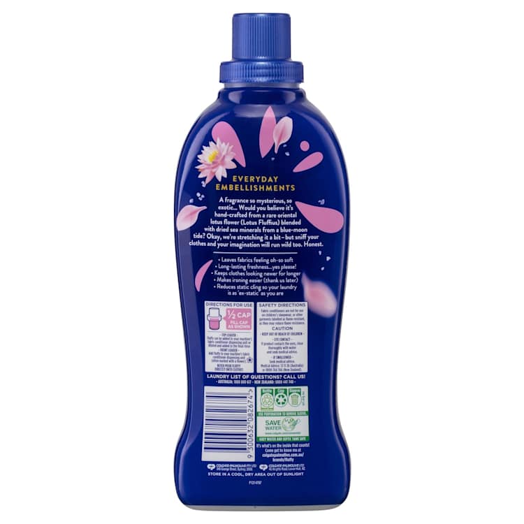 Fluffy Divine Blends Ultra Fabric Softener Lotus & Sea Minerals