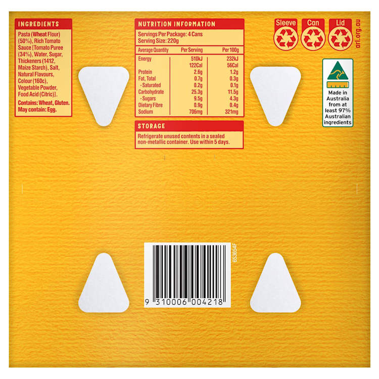 SPC Spaghetti Rich Tomato Sauce