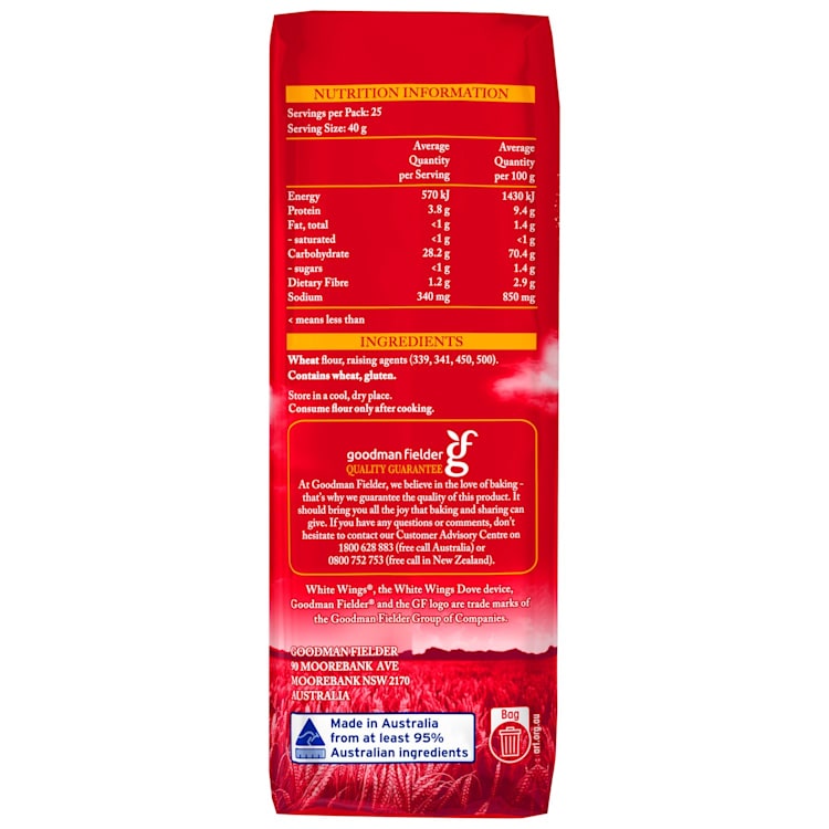 White Wings Premium Self Raising Flour