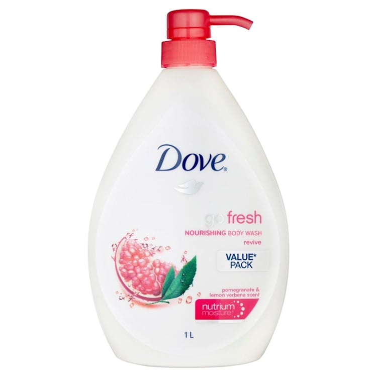 Dove Body Wash Pomegranate And Lemon Verbena