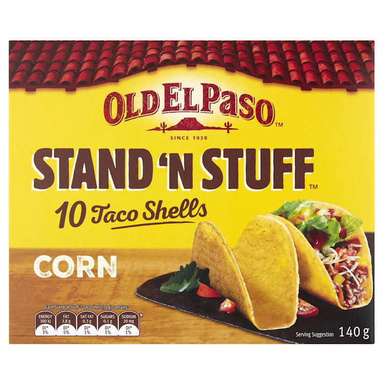 Old El Paso Taco Shells Jumbo