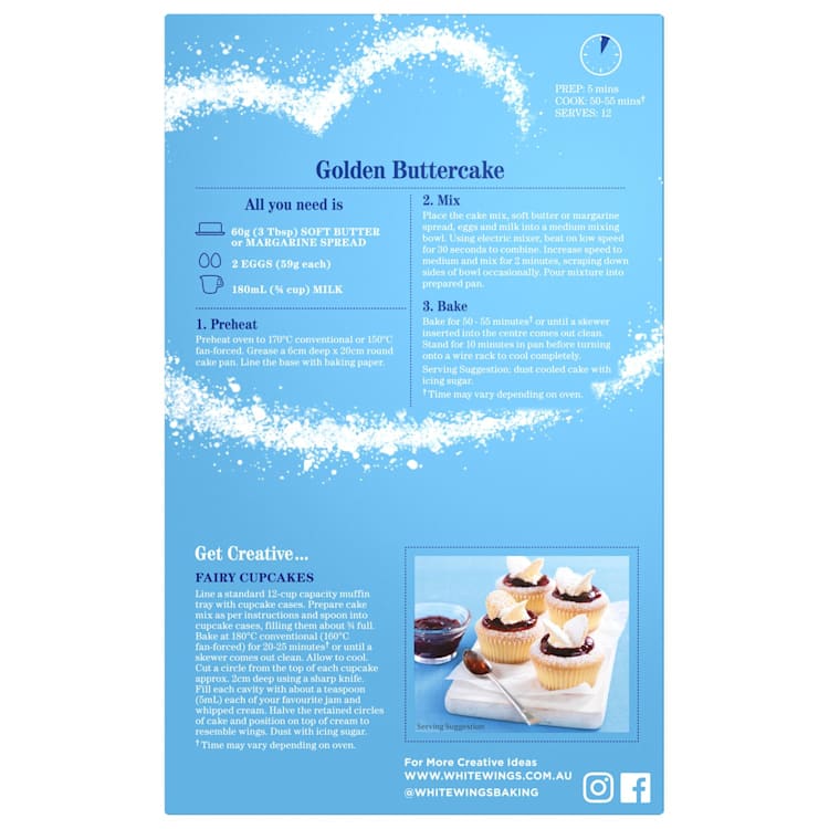 White Wings Classics Golden Butter Cake Mix