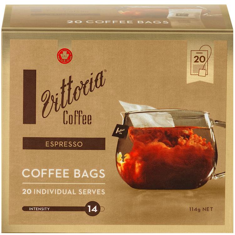 Vittoria Espresso Blend Coffee Bags
