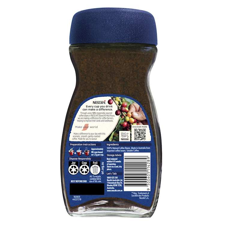 Nescafe Blend 43 Mild Roast