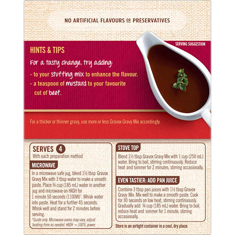Gravox Gravy Mix Supreme