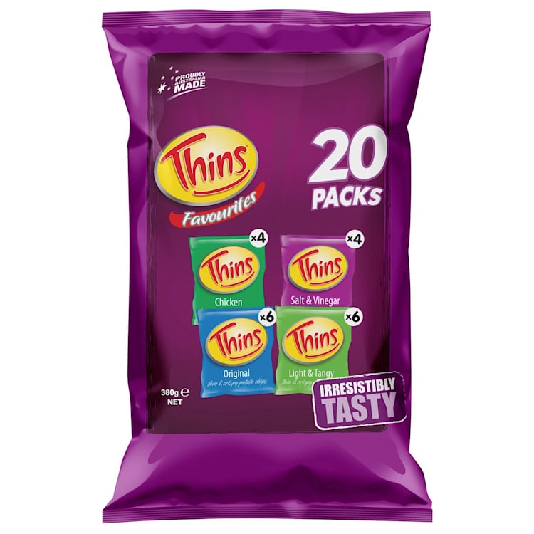 Thins Chips Multipack Thins Variety