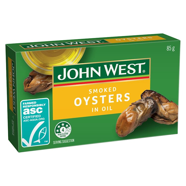 John West Smoked Oysters In Vegetable Oil