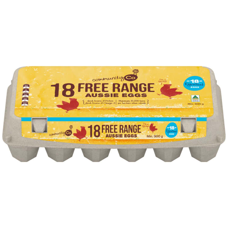 Community Co Jumbo Free Range Eggs 18 Pack