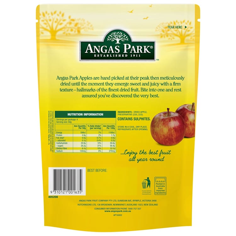 Angas Park Dried Apples