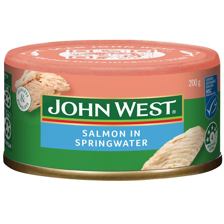 John West Skinless & Boneless Salmon Springwater