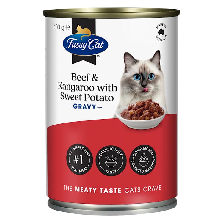 Fussy Cat Beef & Kangaroo with Sweet Potato
