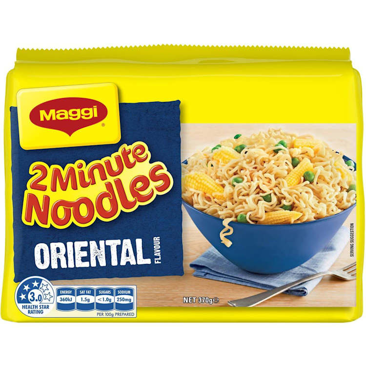 Maggi 2 Minute Instant Noodles Oriental