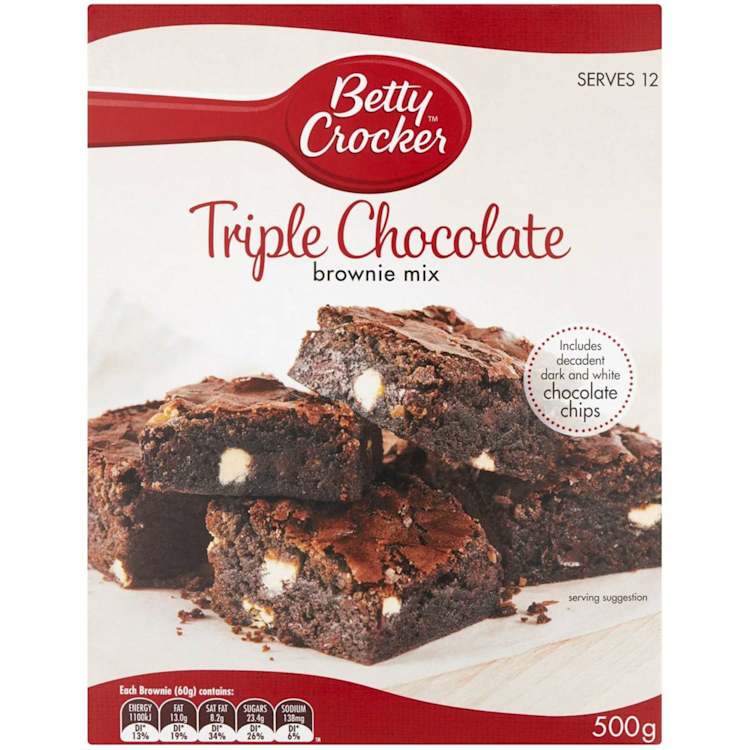 Betty Crocker Triple Chocolate Fudge Brownie Mix