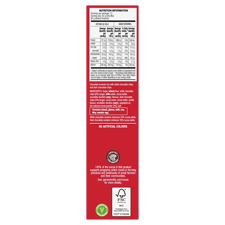 Betty Crocker Triple Chocolate Fudge Brownie Mix