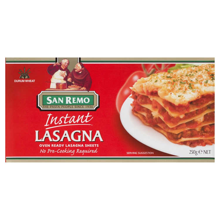 San Remo Instant Lasagna
