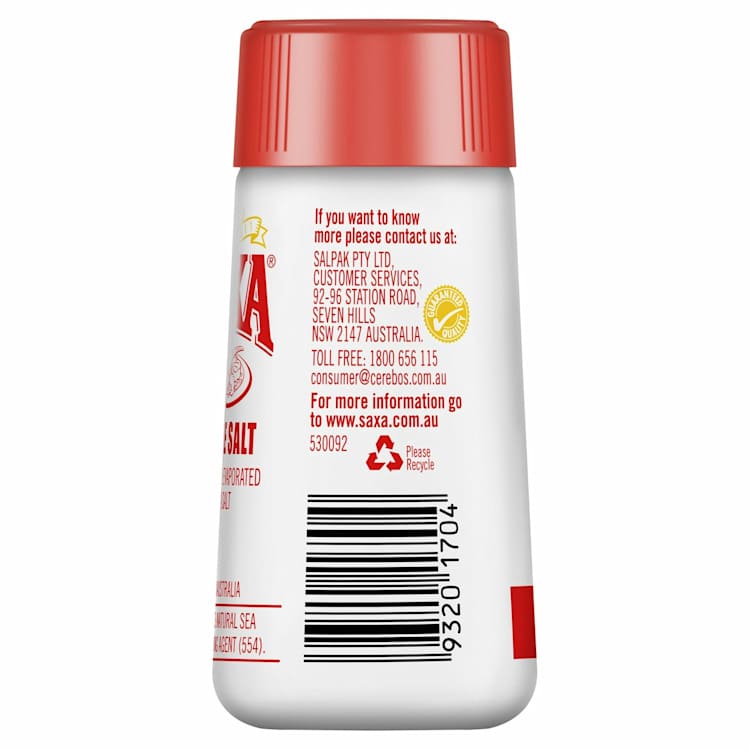 Saxa Table Salt Picnic Pack