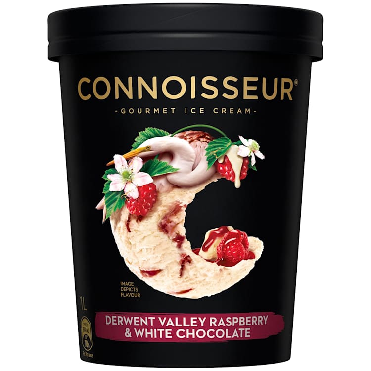 Connoisseur Ice Cream Derwent Valley Raspberry