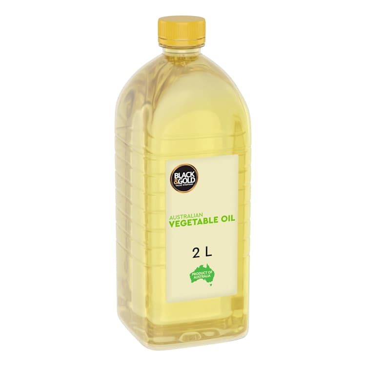 Black & Gold Vegetable Oil