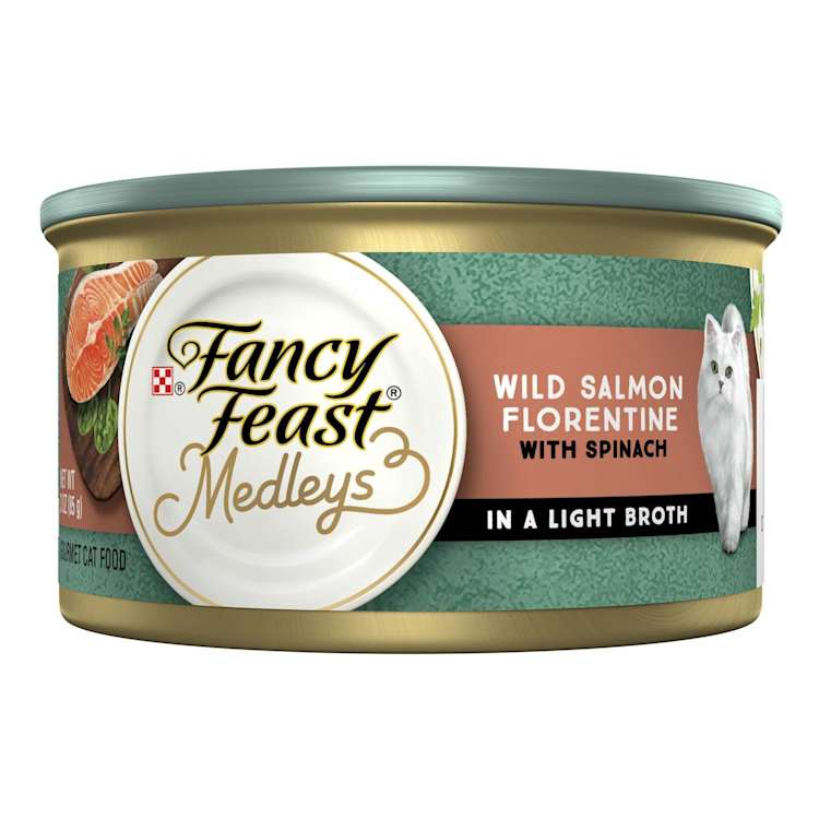 Fancy feast wild salmon florentine shop