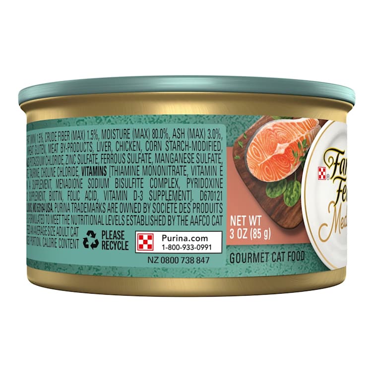 Fancy Feast Adult Medleys Wild Salmon Florentine With Garden Greens In A Delicate Sauce Wet Cat Food