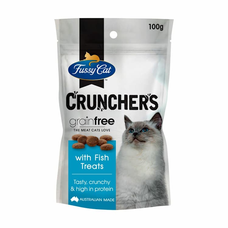 Fussy Cat With Fish Crunchers Dry Cat Food