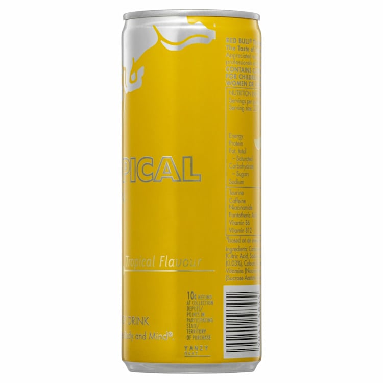 Red Bull Energy Drink, The Tropical Edition