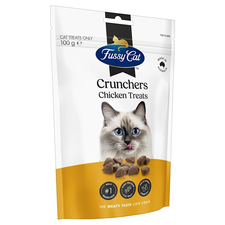 Fussy Cat Chicken Crunchers Dry Cat Food