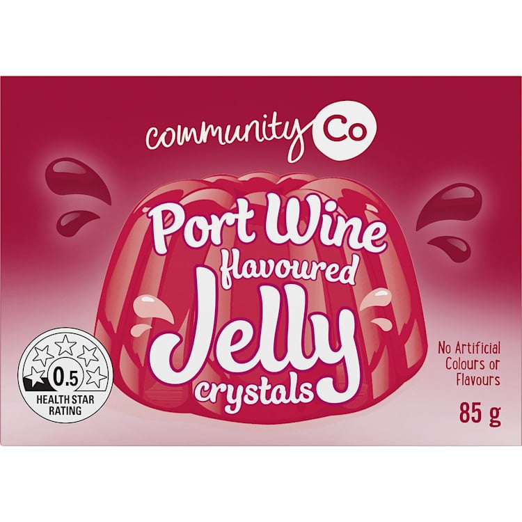Community Co Port Wine Flavoured Jelly Crystals