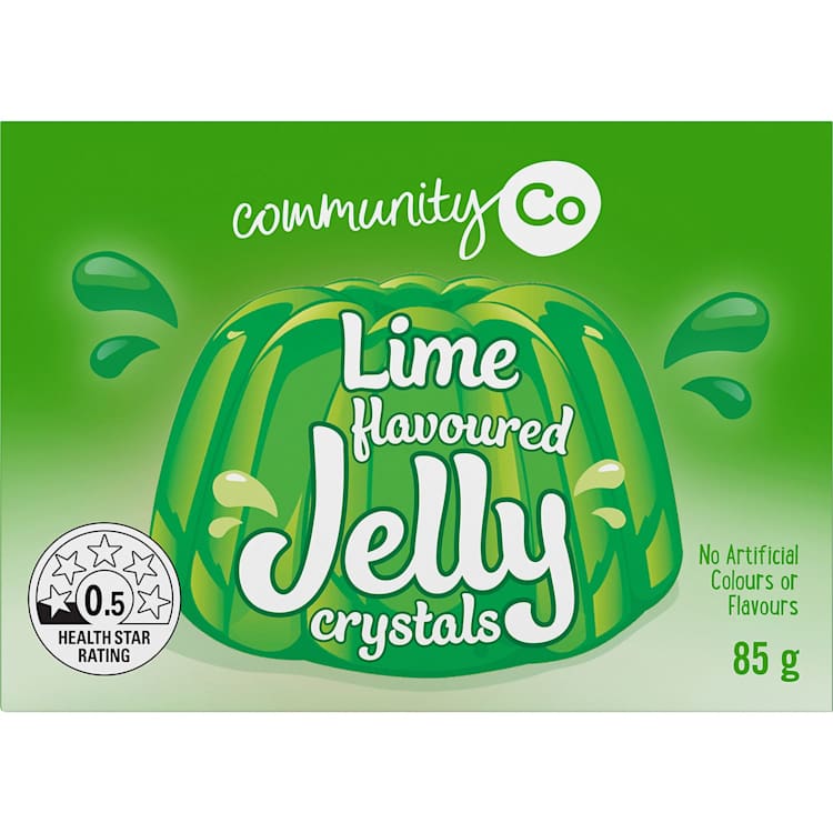 Community Co Lime Flavoured Jelly Crystals