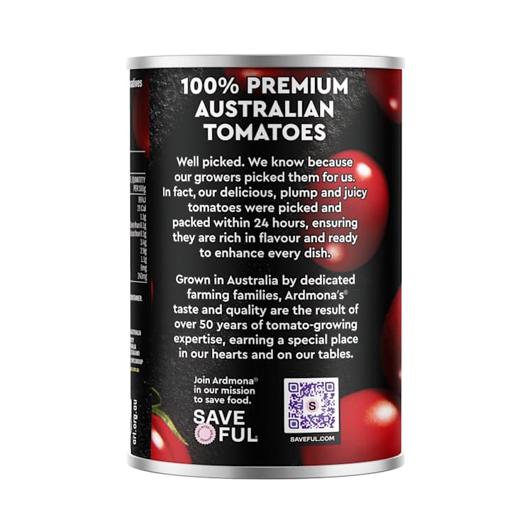 Ardmona Diced Vine Ripened Tomatoes