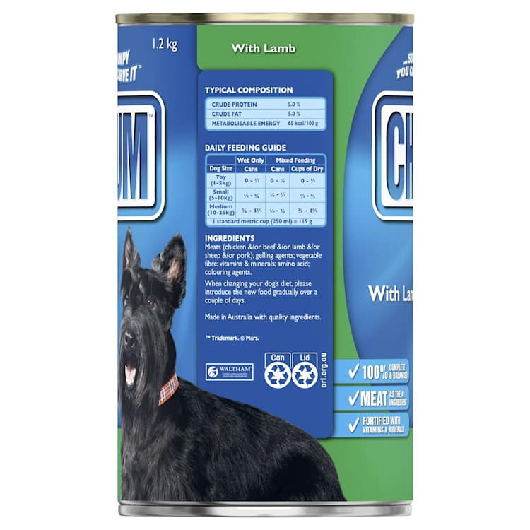 Chum Adult Dog Food Lamb