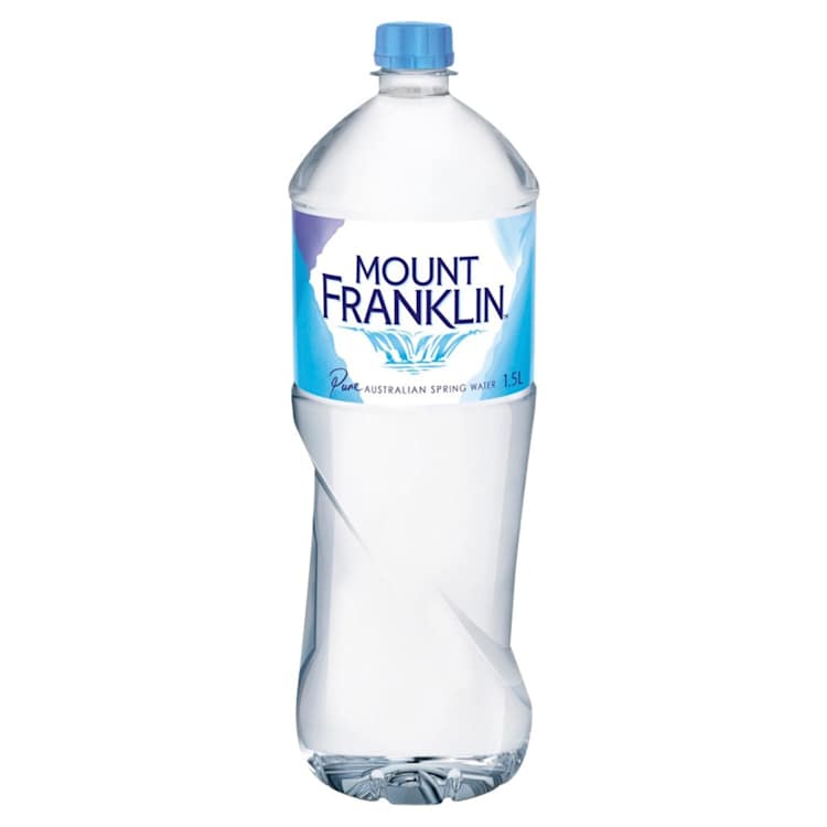 Mount Franklin Spring Water Bottle