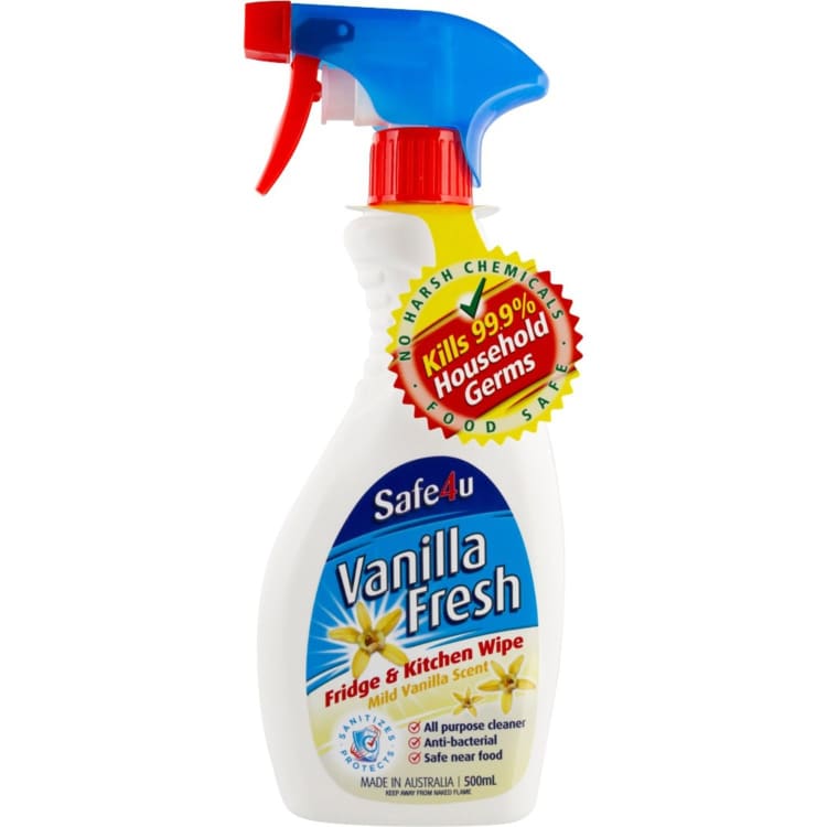Mclintocks Vanilla Fresh Fridge Wipe & Deodorizer