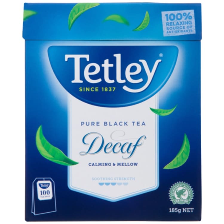 Tetley Decaffeinated Tea Bags