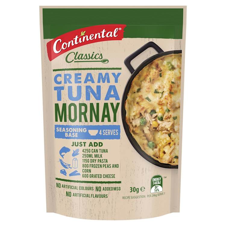 Continental Recipe Base Creamy Tuna Mornay