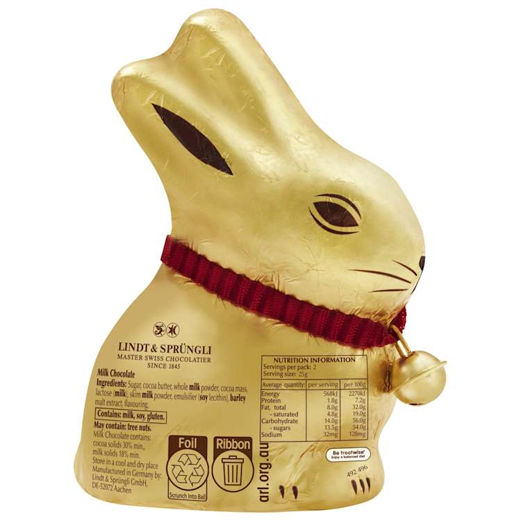 Lindt Gold Bunny Milk Chocolate Easter