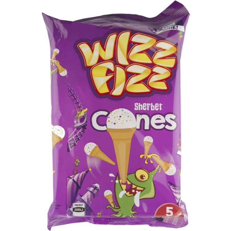 Fyna Wizz Fizz Sherbet Cones