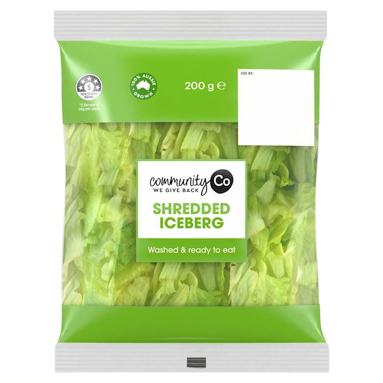 Community Co Shredded Iceberg Lettuce