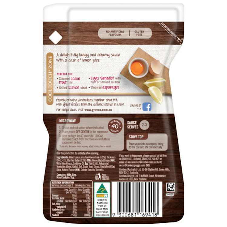 Gravox Hollandaise Finishing Sauce