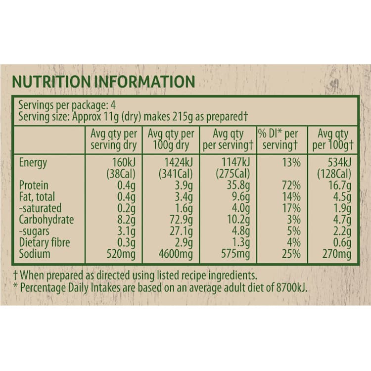 Continental Recipe Base Beef Stroganoff