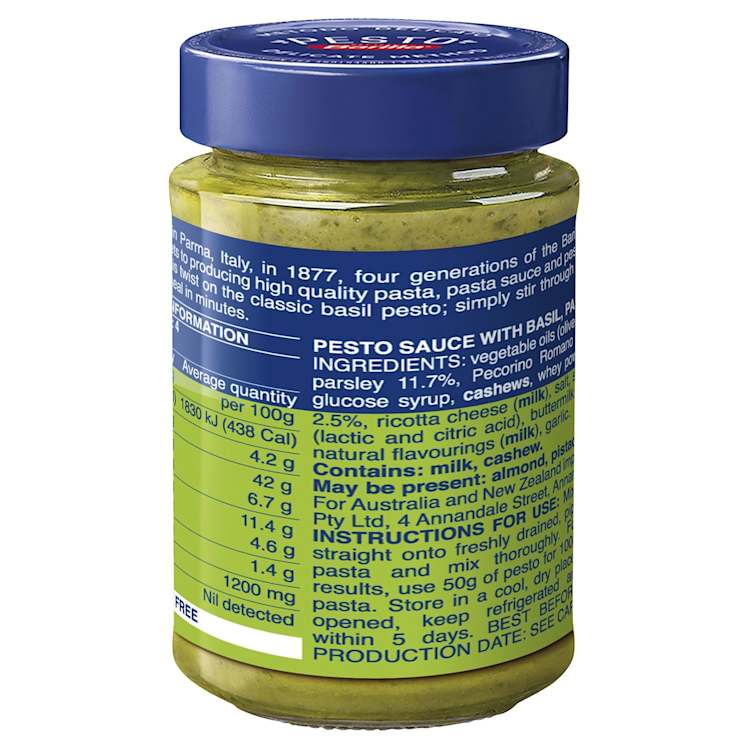 Barilla Pesto With Basil & Rocket