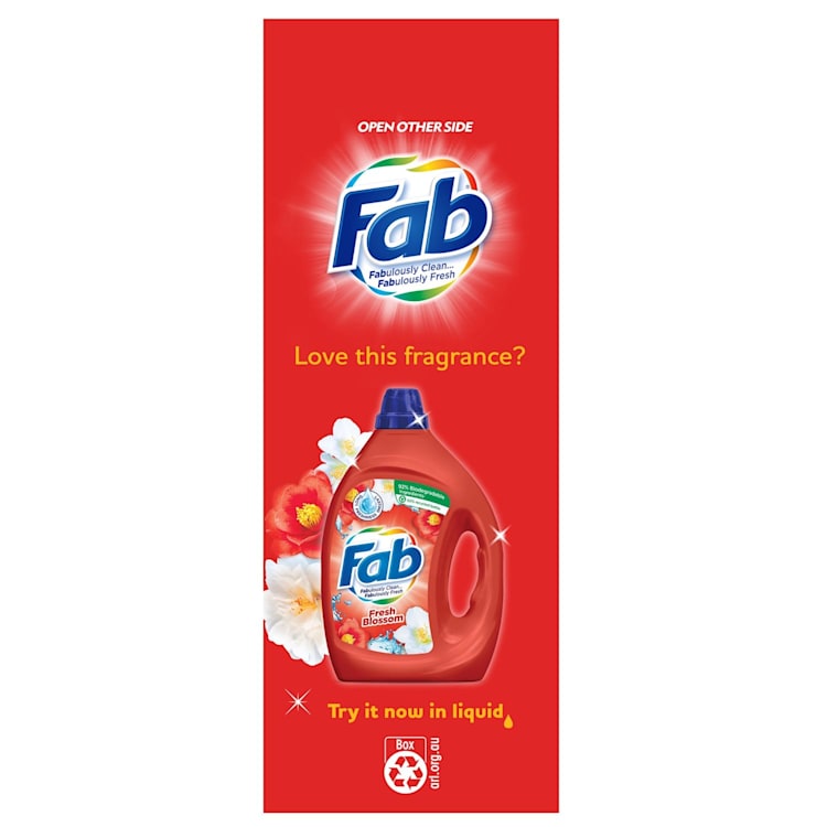 Fab Fresh Blossoms Washing Powder Laundry Detergent