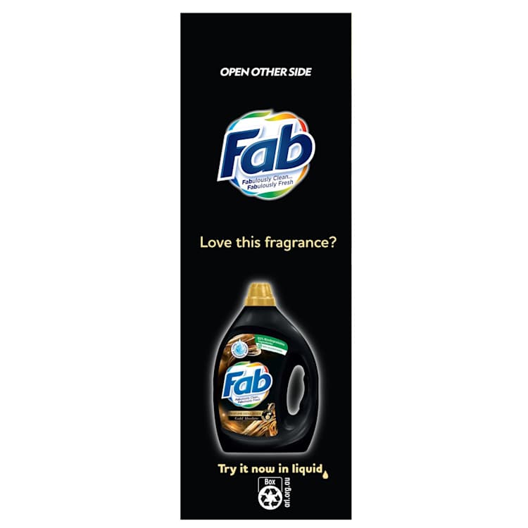 Fab Perfume Indulgence Gold Absolute Washing Powder Laundry Detergent