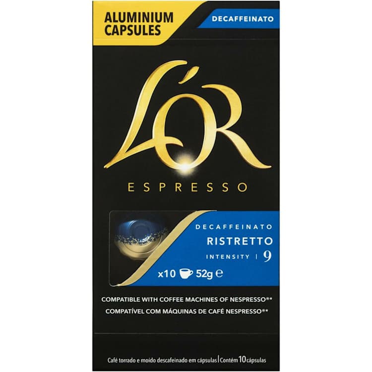 L'OR Espresso Ristretto Decaf Coffee Capsule