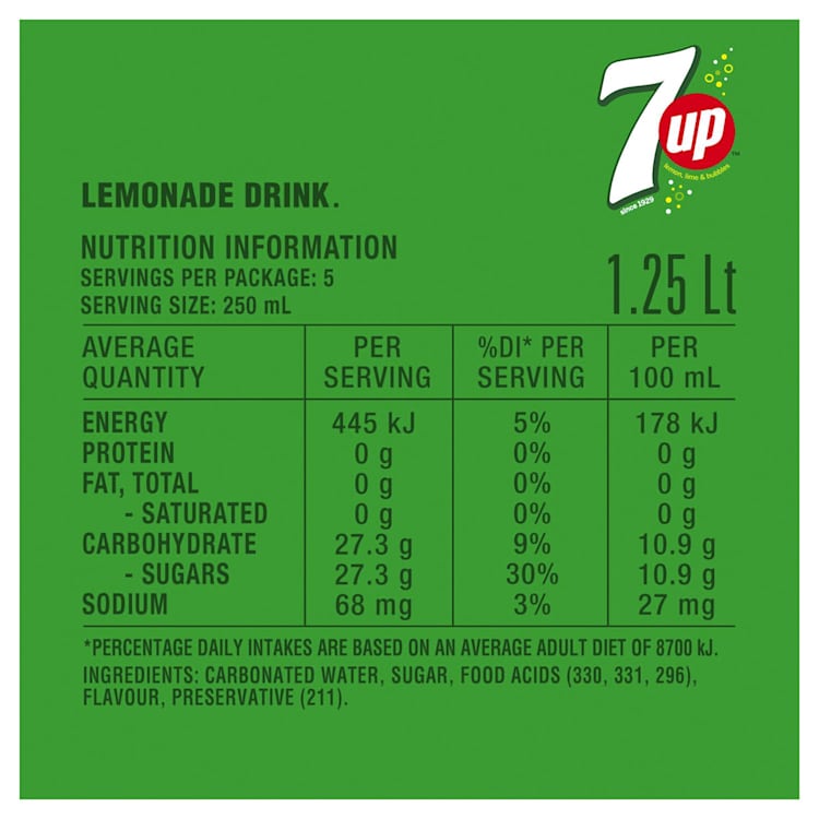 7Up Lemonade Soda