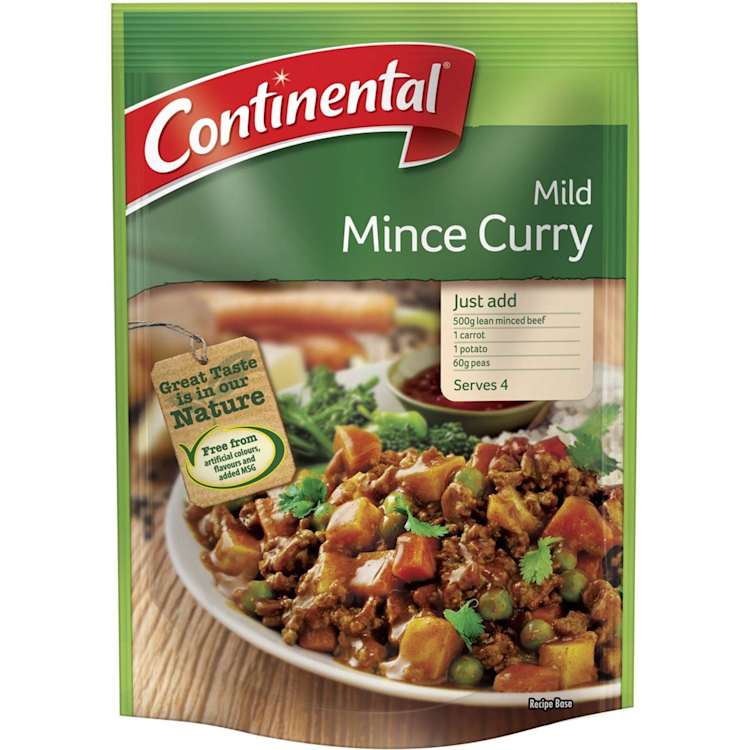 Continental Recipe Base Mild Mince Curry